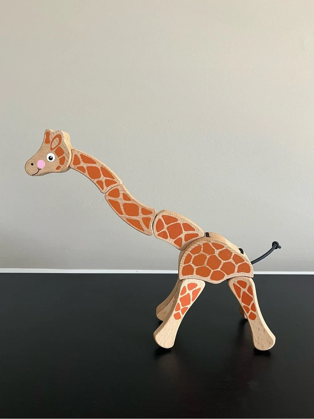 Melissa & Doug Giraffe Grasping Toy First Play Wooden Baby Toddler 1+ Years